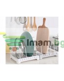 Практичен сушилник за съдове и капаци